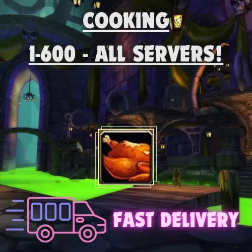 WOW Mist of Pandaria Classic/ Cooking 1-600 EU Leveling Kit/DIY Package/ More details at descriptions