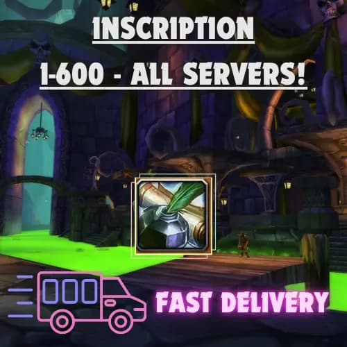 WOW Mist of Pandaria Classic/ Inscription 1-600 US Leveling Kit/DIY Package/ More details at descriptions