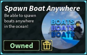 Fisch - Spawn Boat Anywhere [299R]