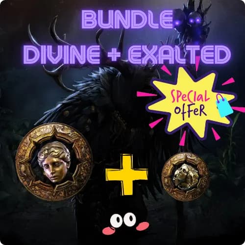 Runes Of Aldur Standard
Pack - 200 Divine Orb + 1000 Exalted Orb