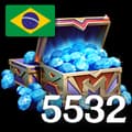 5532 Diamantes (4649 + 883 Bônus) BR