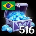 516 Diamantes (465 + 51 Bônus) BR