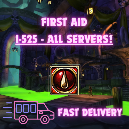 WOW Cataclysm Classic/ First Aid 1-525 US Leveling Kit/DIY Package/ More details at descriptions