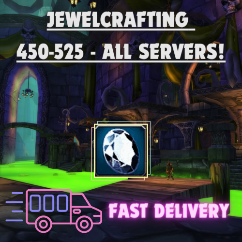 WOW Cataclysm Classic/ Jewelcrafting 450-525 EU Leveling Kit/DIY Package/ More details at descriptions